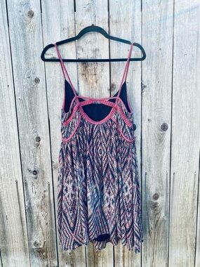 Free People Multicolor Patterned Dress